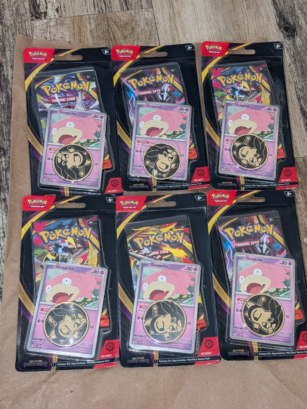 Pokémon ME: Pitch Black Slowpoke Promo Blister Pack - Sealed Lot 6 - Picture 3 of 8